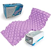 Mobiclinic- Mobi 1- Colchón antiescaras de aire alternante- con motor compresor- PVC médico ignífugo- 200 x 90 x 7 cm…
